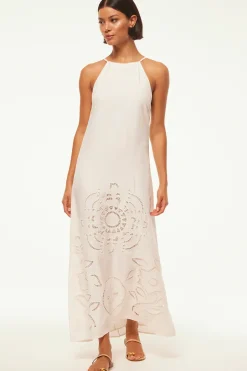 MISA Los Angeles ALEJANDRA DRESS Whiteeyelet Hot