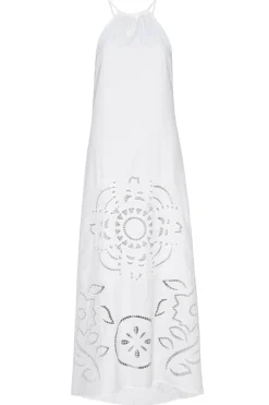 MISA Los Angeles ALEJANDRA DRESS Whiteeyelet Hot