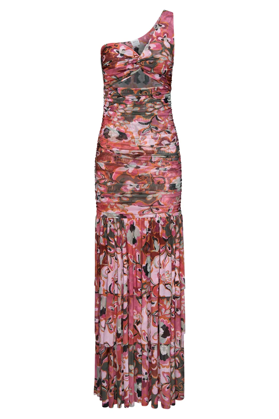 MISA Los Angeles ALETHEA DRESS Resortbatikmesh New