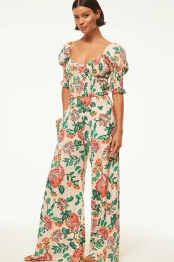 MISA Los Angeles ALIA PANT Malikapaisleyfloral Clearance