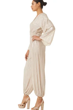 MISA Los Angeles AMINA JUMPSUIT Motherofpearl Sale