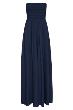 MISA Los Angeles ANDREA JUMPSUIT Midnightbluepoplin Best