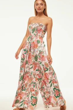 MISA Los Angeles ANDREA JUMPSUIT Casablancafloral Best