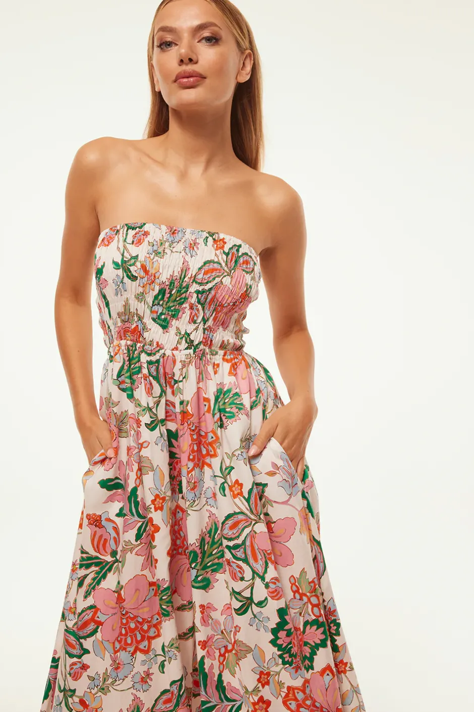 MISA Los Angeles ANDREA JUMPSUIT Casablancafloral Best