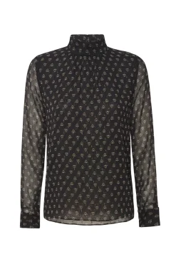 MISA Los Angeles ANNIE TOP Blacklapiseye Outlet