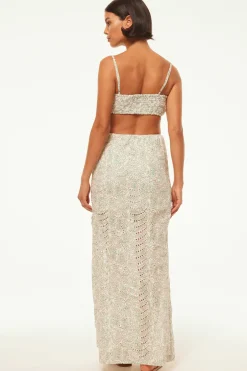 MISA Los Angeles ANTONELLA SKIRT Dewdropeyelet Online