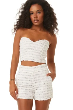 MISA Los Angeles ASTOR BUSTIER Winterwhite Best