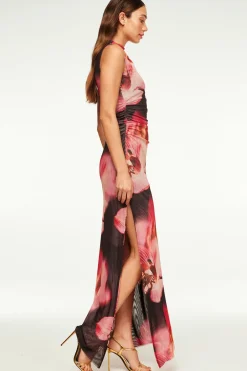 MISA Los Angeles ATHENA DRESS Midnightorchidmesh Fashion