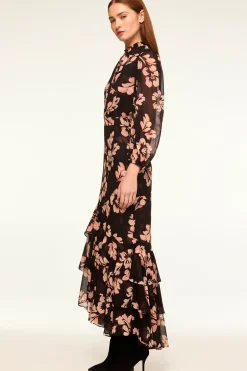 MISA Los Angeles AUDREY DRESS Auricflora Hot