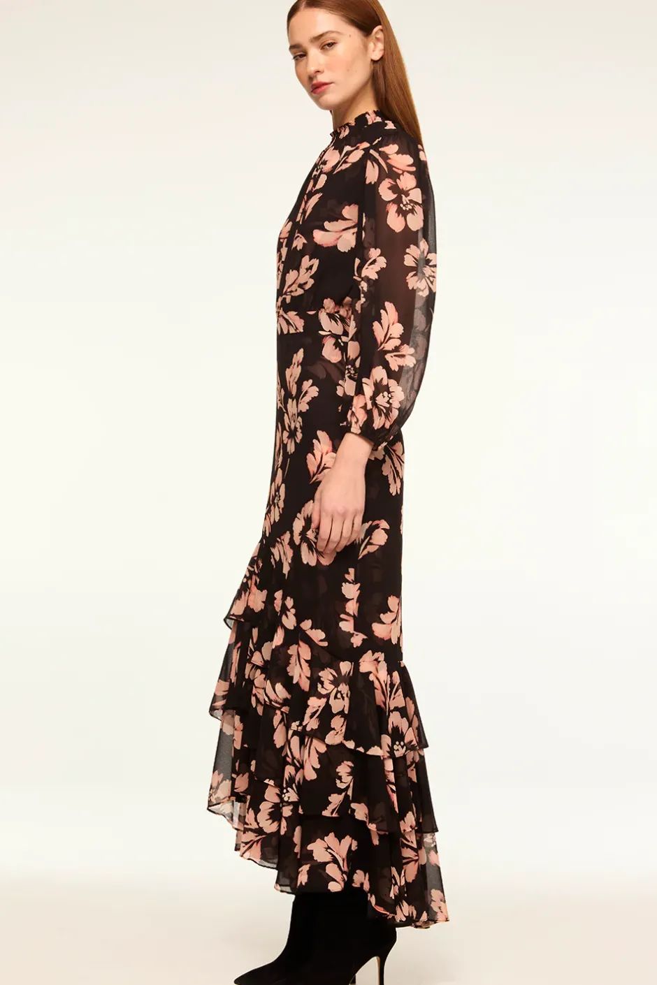 MISA Los Angeles AUDREY DRESS Auricflora Hot