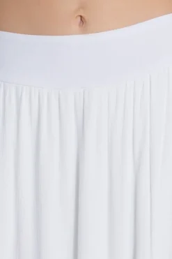 MISA Los Angeles BALENA SKIRT White Sale
