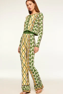 MISA Los Angeles BATISTA CARDIGAN Limoncellogeojacquard Sale