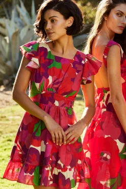 MISA Los Angeles BELINDA DRESS Florarosada Hot