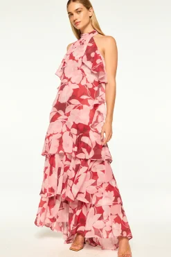 MISA Los Angeles CALISSA DRESS Florarosada Best