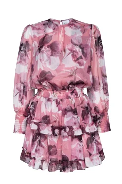 MISA Los Angeles CAMILA DRESS Floratropicalmix Outlet