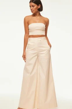 MISA Los Angeles CANDY BANDEAU Parchment New