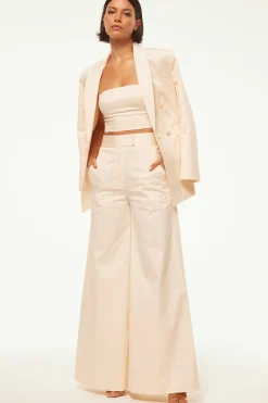 MISA Los Angeles CANDY BANDEAU Parchment New