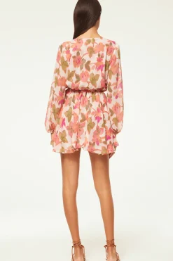 MISA Los Angeles CARIA DRESS Sonoranflorachiffon Online