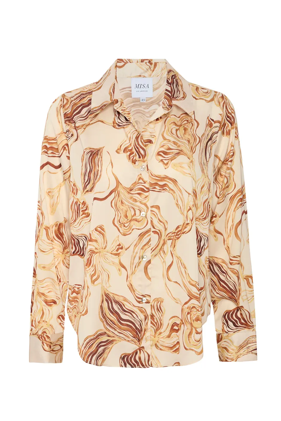 MISA Los Angeles CELINE TOP Goldenstrawsatin Online