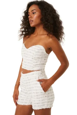 MISA Los Angeles CHOUPETTE SHORT Winterwhite Hot