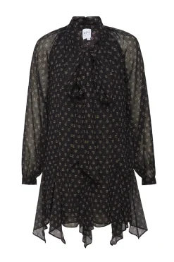 MISA Los Angeles CINDY DRESS Blacklapiseye Clearance