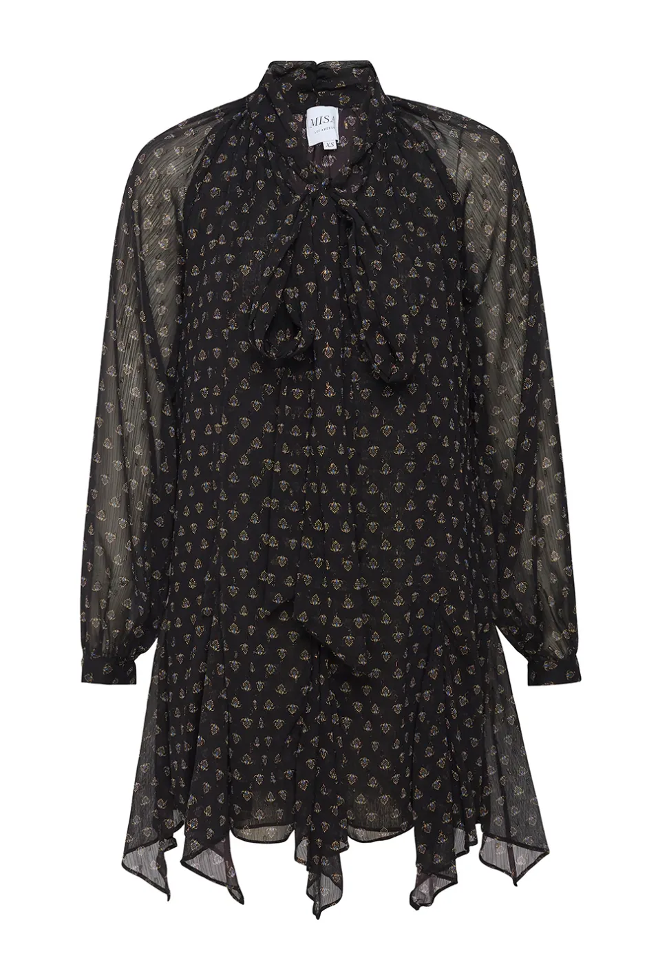 MISA Los Angeles CINDY DRESS Blacklapiseye Clearance