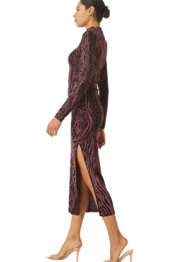 MISA Los Angeles CLARA TOP Plum Clearance