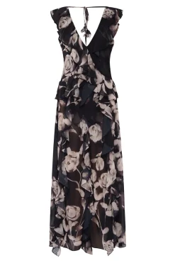 MISA Los Angeles CLAUDITA DRESS Fadedrosechiffon Online