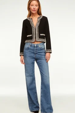 MISA Los Angeles CURTIS JACKET Blacktweed Sale