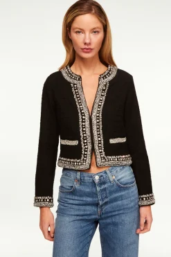 MISA Los Angeles CURTIS JACKET Blacktweed Sale
