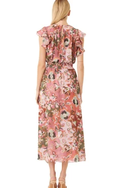 MISA Los Angeles DALITA DRESS Resortbatikchiffon Best