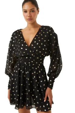 MISA Los Angeles DAVIE DRESS Diamondclipdot New