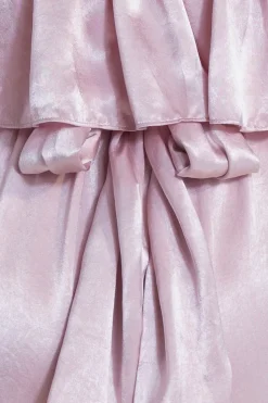 MISA Los Angeles DIANDRA JUMPSUIT Pinksatin Outlet