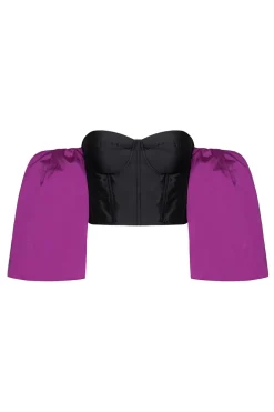 MISA Los Angeles DITA TOP Black/magenta Clearance