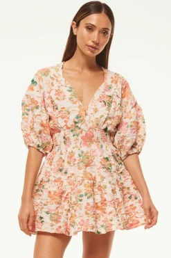 MISA Los Angeles EIGHT DRESS Persimmoncrinkle Sale