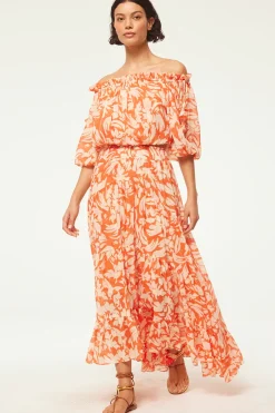 MISA Los Angeles EVA TOP Patmostangerine New