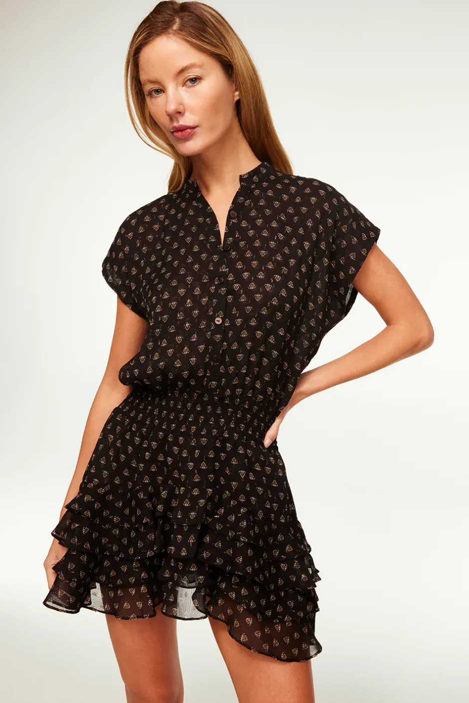 MISA Los Angeles EVIE DRESS Blacklapiseye Best