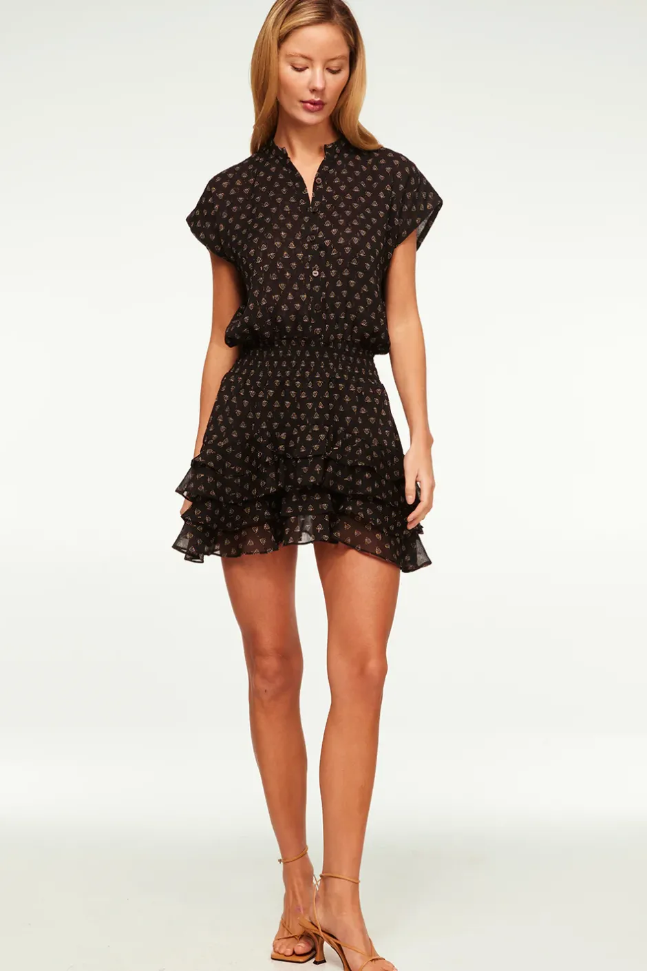 MISA Los Angeles EVIE DRESS Blacklapiseye Best