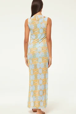 MISA Los Angeles FERNANDA DRESS Citrusslice Clearance