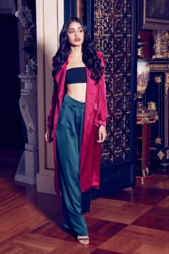 MISA Los Angeles FILIPPA PANT Emeraldsatin Online