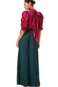 MISA Los Angeles FILIPPA PANT Emeraldsatin Online