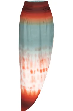 MISA Los Angeles FRANKA SKIRT Carnelianombre Clearance