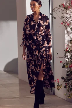 MISA Los Angeles GRACIE TOP Auricflora Clearance