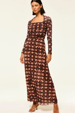 MISA Los Angeles HAYWORTH BODYSUIT Angelglow Hot