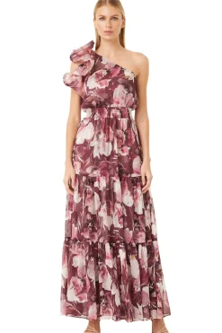 MISA Los Angeles ILARIA DRESS Floratropicalmix Fashion