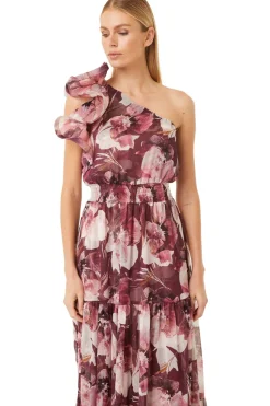 MISA Los Angeles ILARIA DRESS Floratropicalmix Fashion