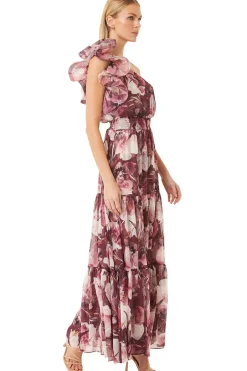 MISA Los Angeles ILARIA DRESS Floratropicalmix Fashion