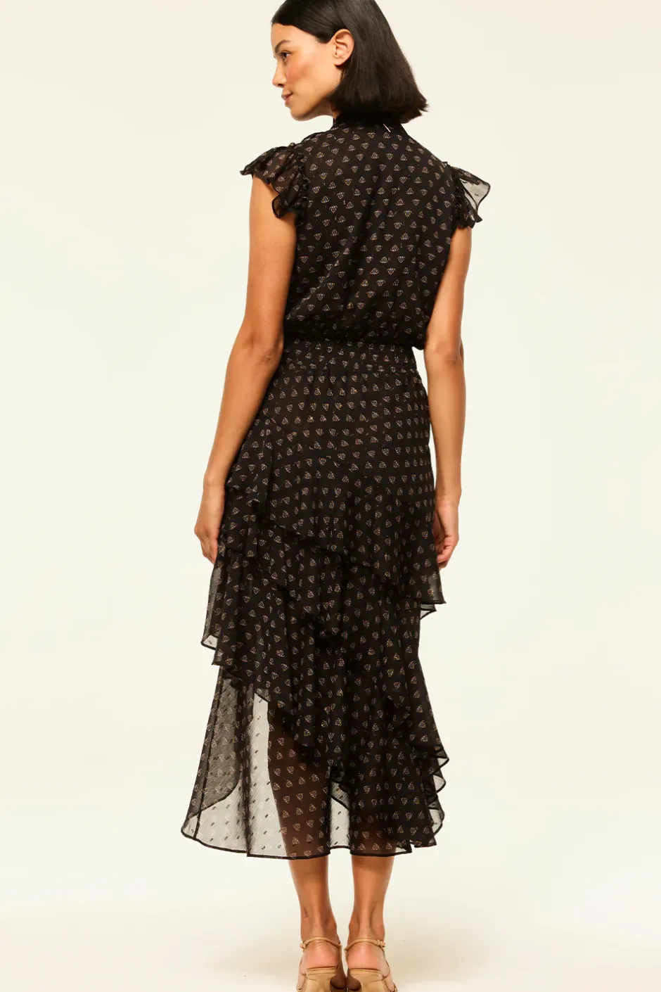 MISA Los Angeles ILYSA DRESS Blacklapiseye Fashion