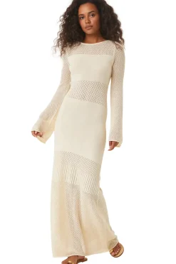 MISA Los Angeles IRENE DRESS Ivory Online