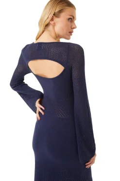 MISA Los Angeles IRENE DRESS Midnightblue Clearance